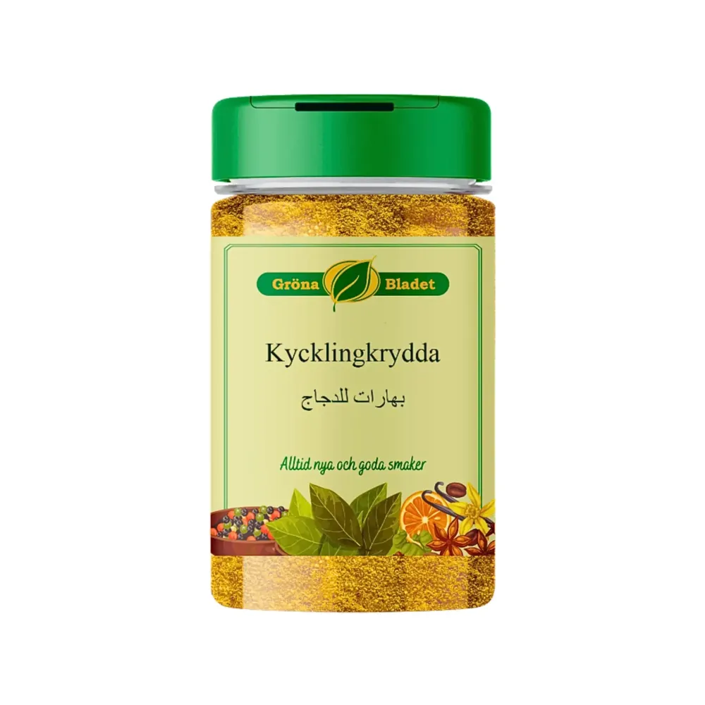Gröna Bladet Kycklingkrydda 140g – Perfekt Krydda för Kyckling
