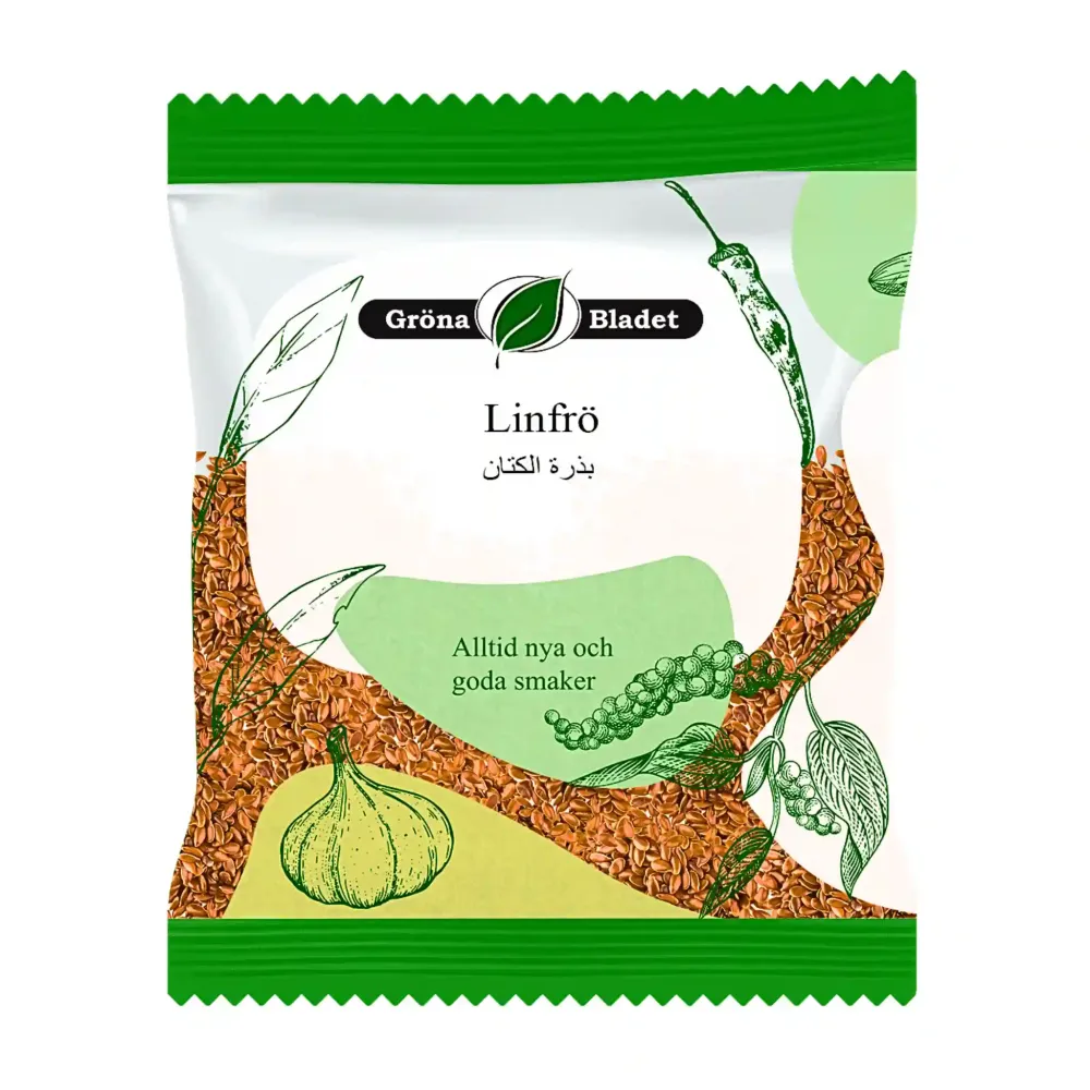 Gröna Bladet Linfrö 60g – Fiberrikt och naturligt tillskott