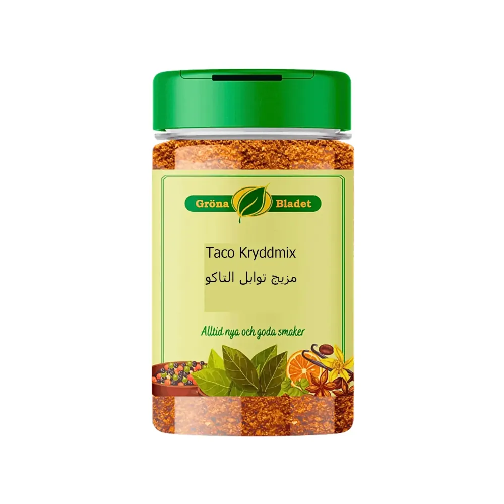 Gröna Bladet Taco Kryddmix 120g – Mer Smak, Mindre Socker