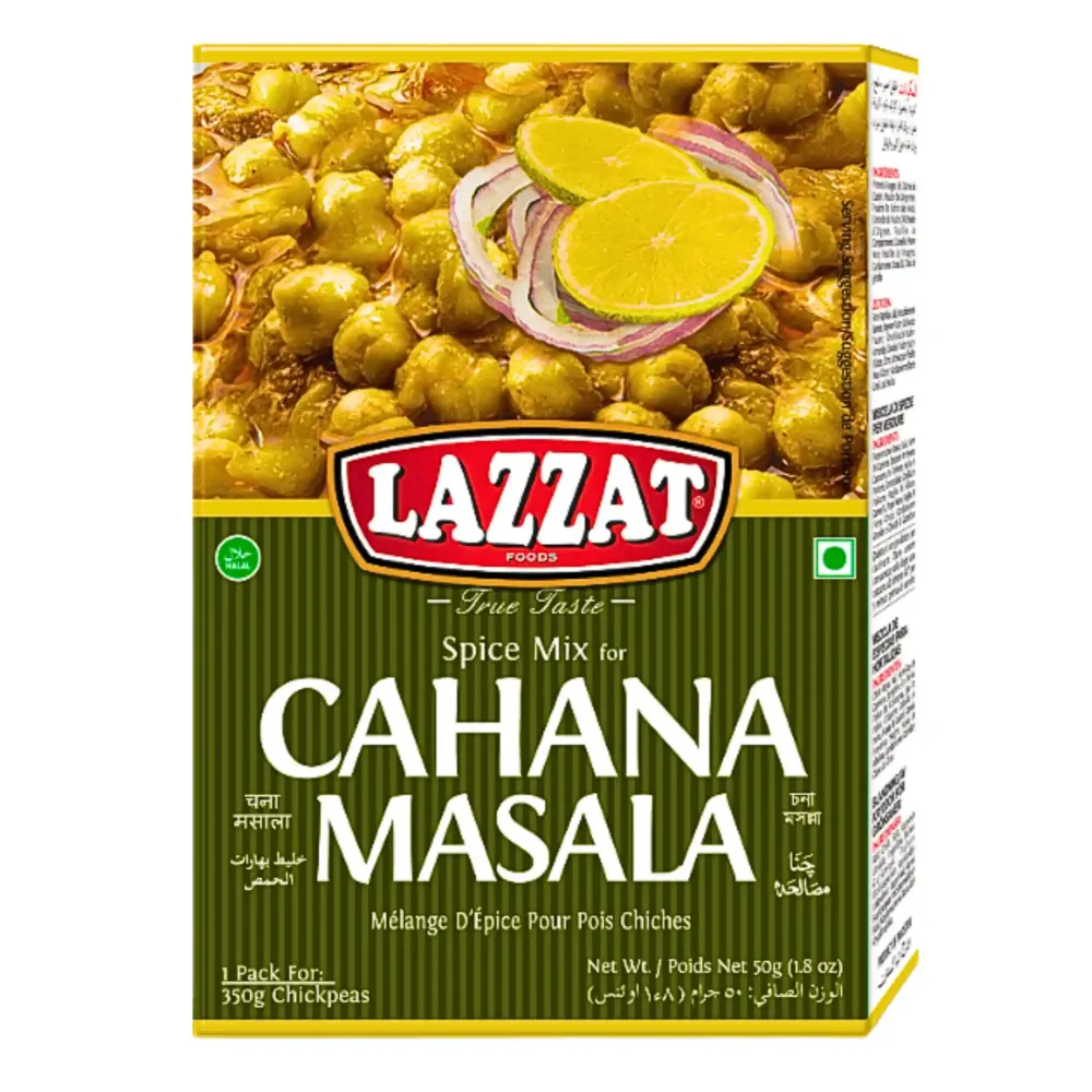 Lazzat Chana Masala 100g - Utgånget datum med garanti