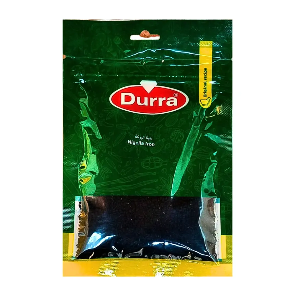 Nigella Frön Habbat Albarakeh Durra 50g – Naturlig Hälsa i Varje Frö! (kort datum)