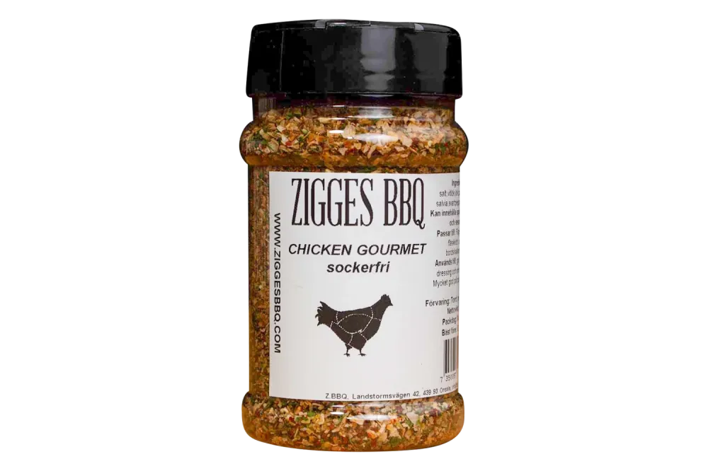 Zigges BBQ Chicken Gourmet ströare 200g