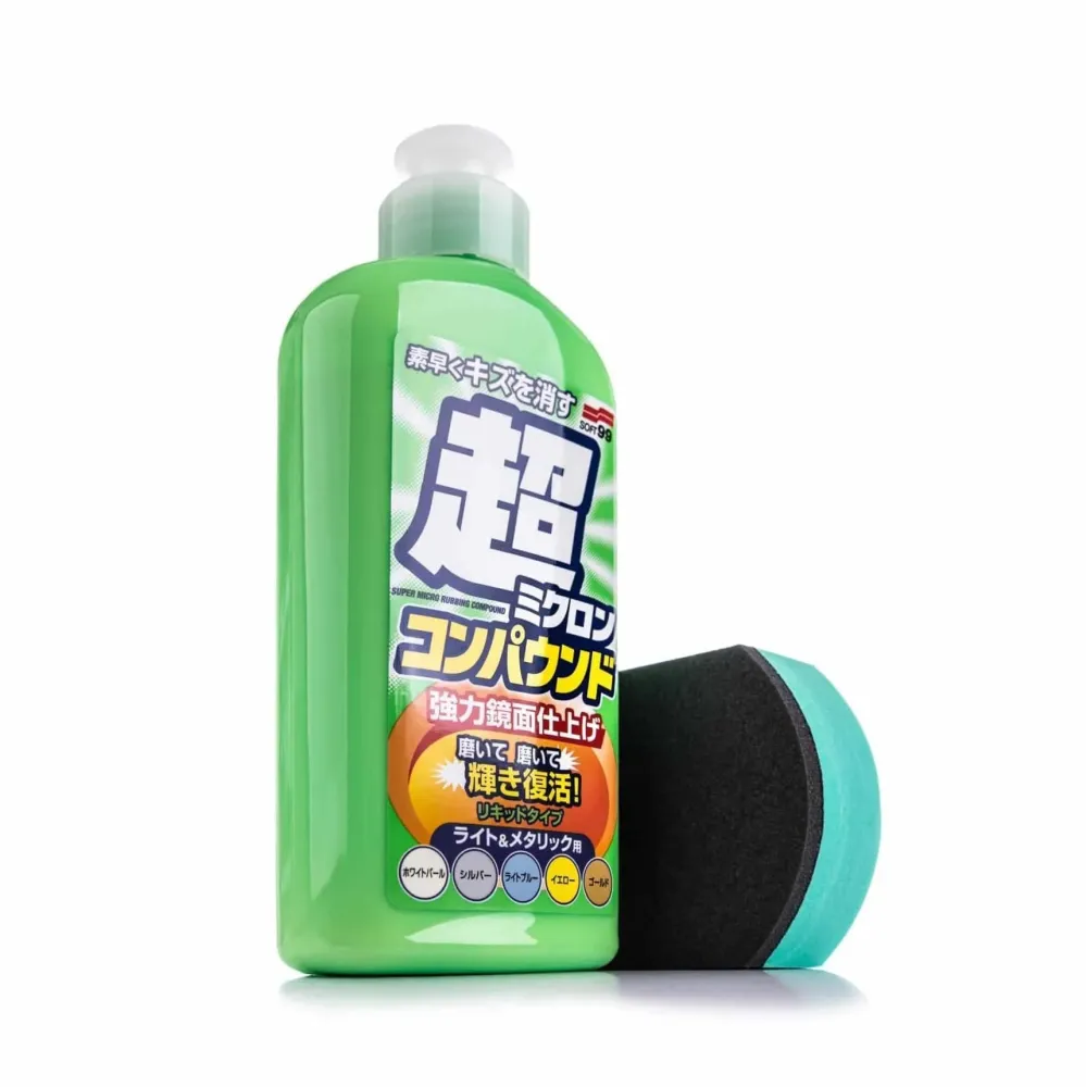 Soft99 Micro Liquid Compound Lakrens Till Ljus Lack (250 ml)