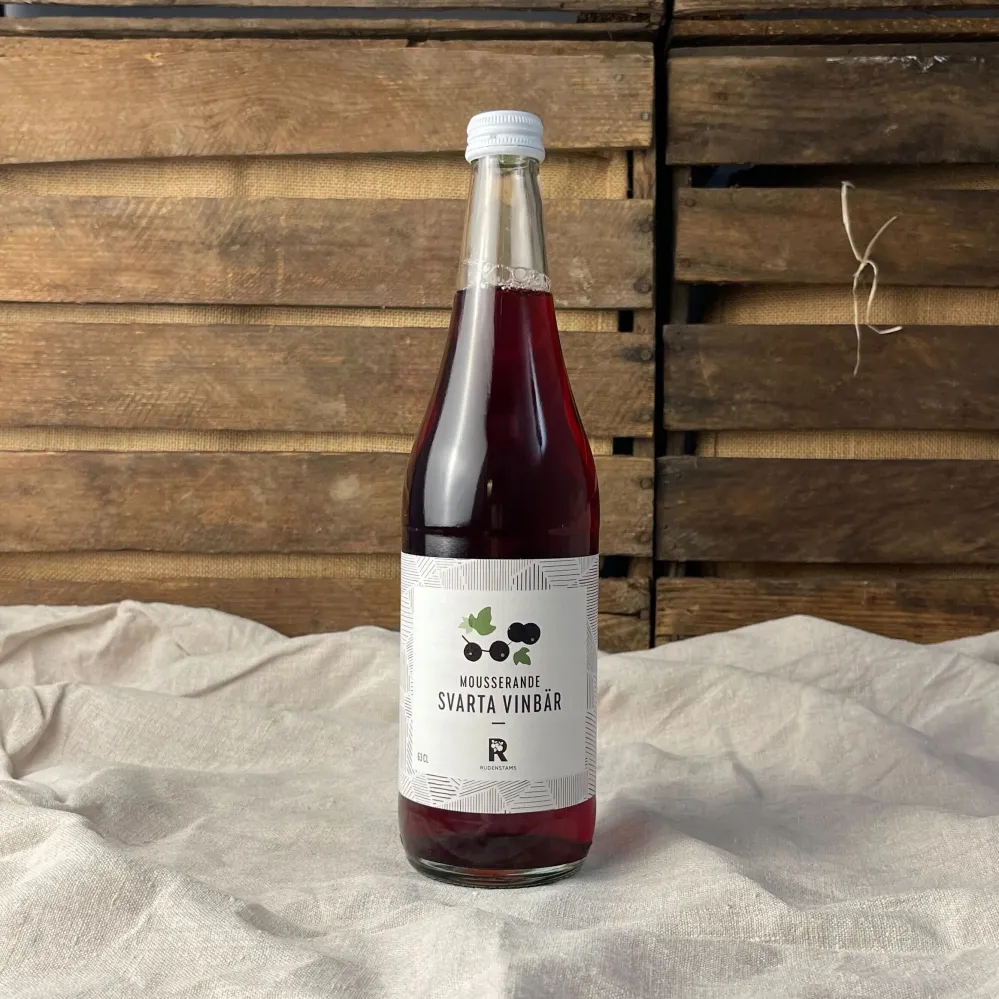 Svartvinbärs mousserande 63 cl