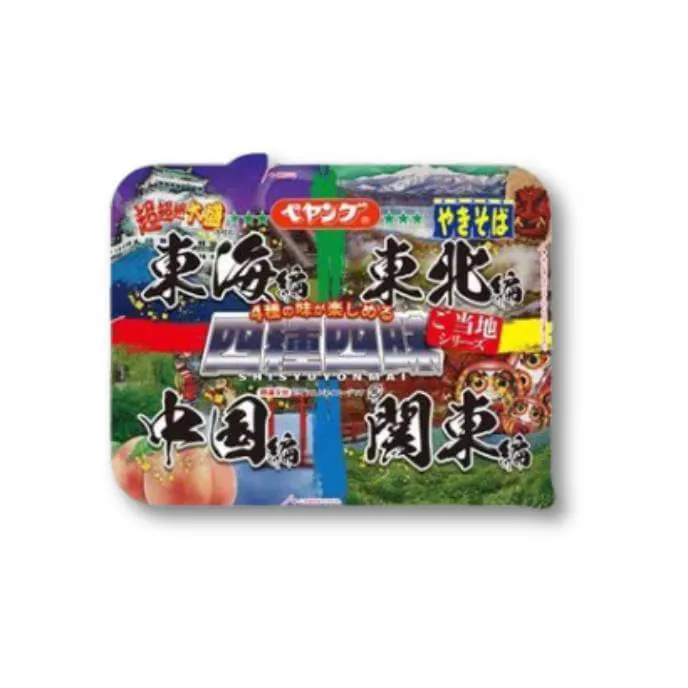 Peyoung Yakisoba Fyra Typer Lokal Serie [Begränsad Upplaga]