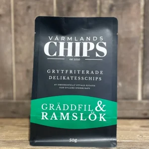 Värmlandschips Gräddfil & Ramslök
