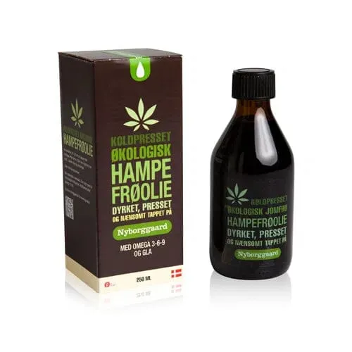 Nyborggård - Hampafröolja eko - 250 ML