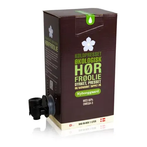 Nyborggård - Linfröolja Ekologisk - 1000 ml
