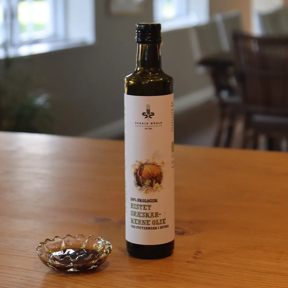 Schalk Mühle Ekologisk rostad pumpakärnolja - 500 ML