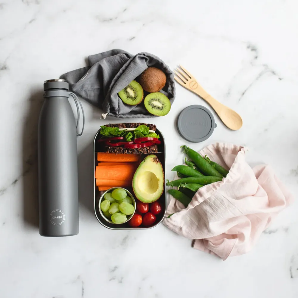 AYA&IDA Lunch Box | Shadowy Grey