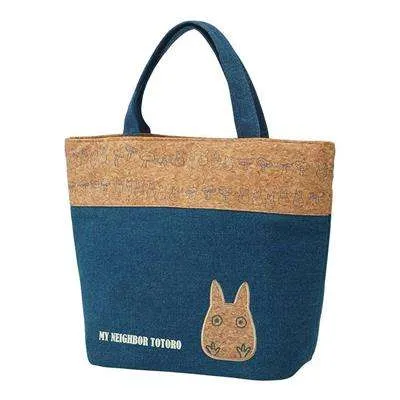 Ghibli Lunch Bag i Kork & Denim - Min Granne Totoro