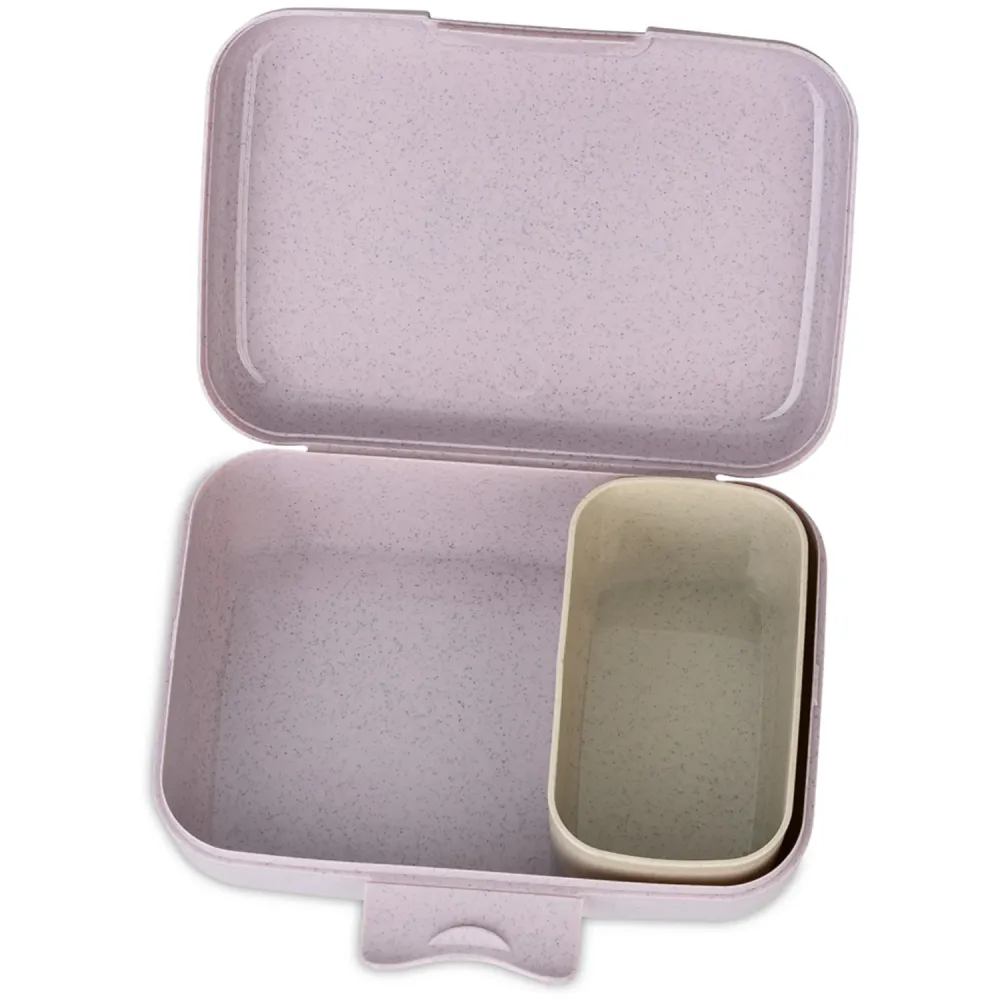 Koziol Organic Ametist Grey Lunch Box Med Separation Skål Candy L Trucks