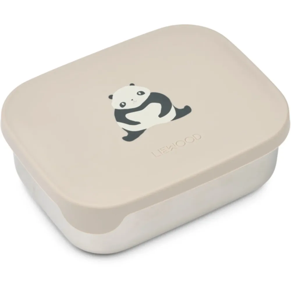LIEWOOD Panda / Sandy / Deep Grey Arthur Printed Lunchbox
