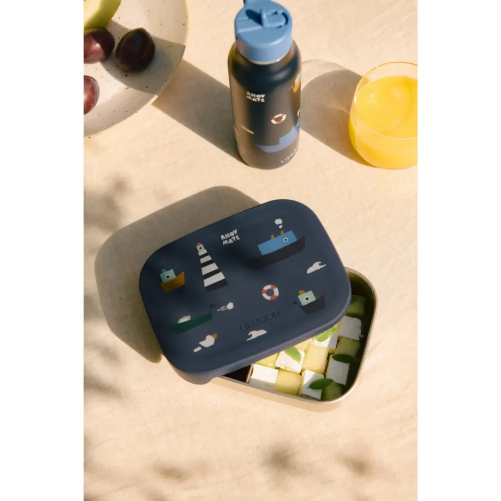 LIEWOOD Sailing / Timeless Navy Arthur Printed Lunchbox
