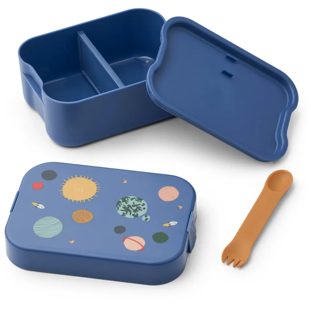 LIEWOOD Universe / Retro Navy Kamil Lunchbox Bulk Foods
