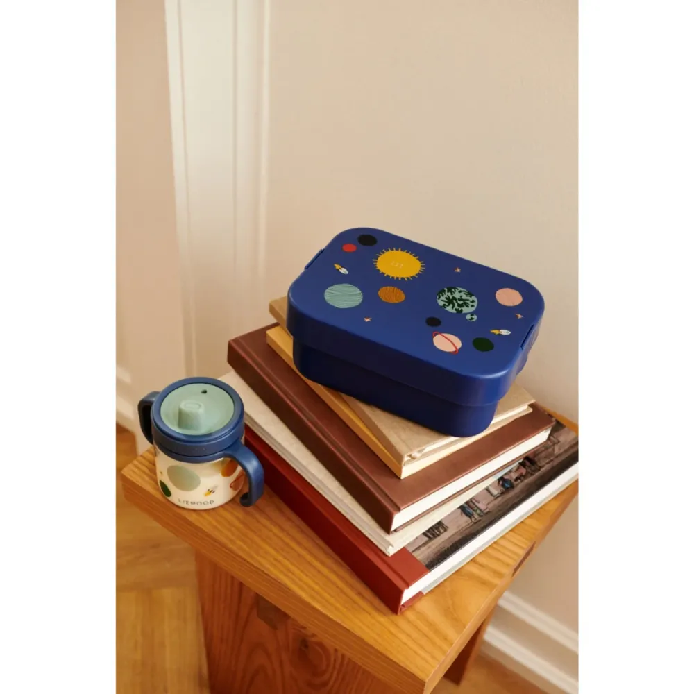 LIEWOOD Universe / Retro Navy Kamil Lunchbox Bulk Foods