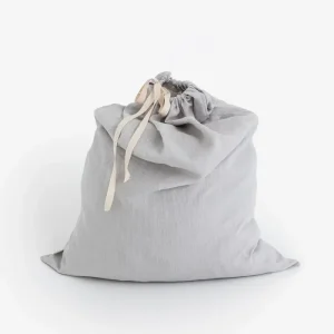 Tvättpåse i linne buoyant grey) | Magic Linen