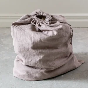Tygpåse i linne (Rosy brown) | Spacious
