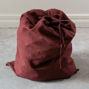 Tygpåse i linne (Terracotta) | Rymlig