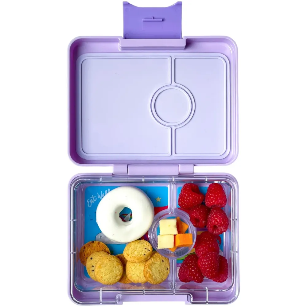 Yumbox Lavande Mauve / Unicorn Tray Snack Size Bento Lunch Box