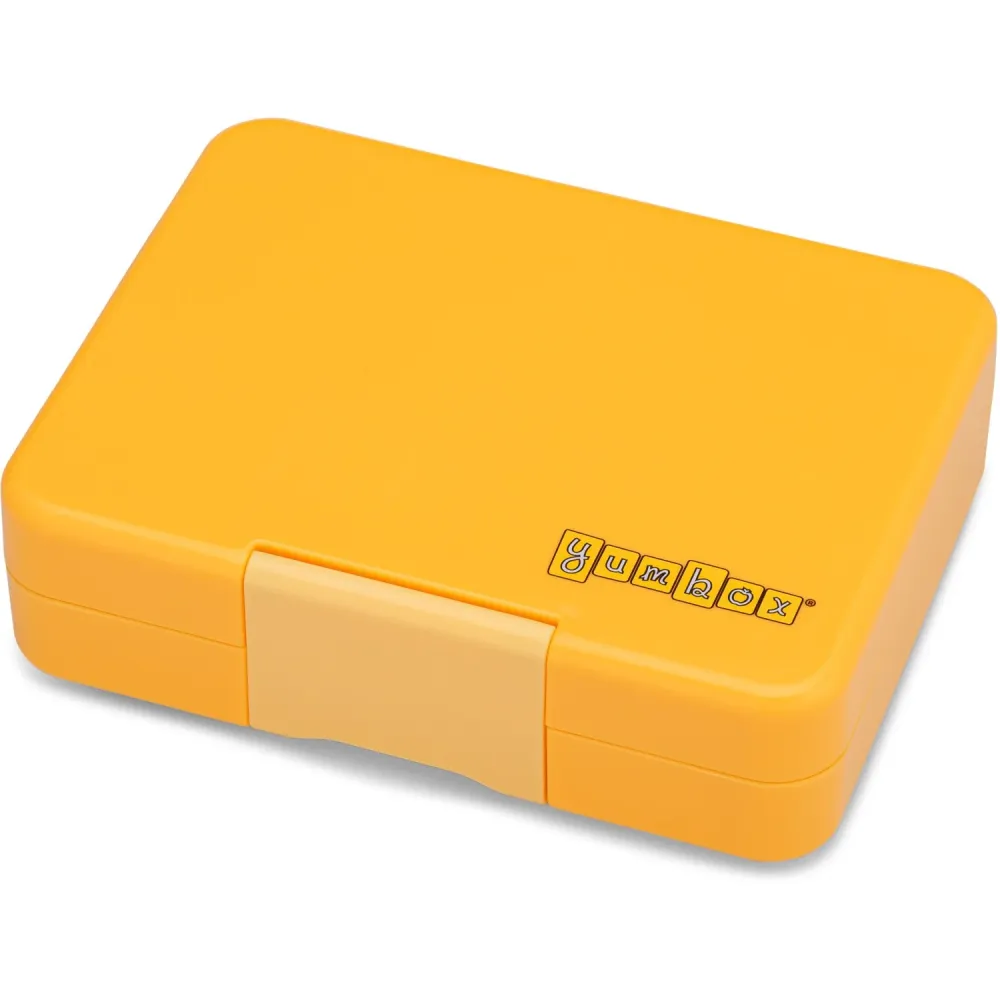 Yumbox Yoyo Yellow / Shark Tray Snack Size Bento Lunch Box