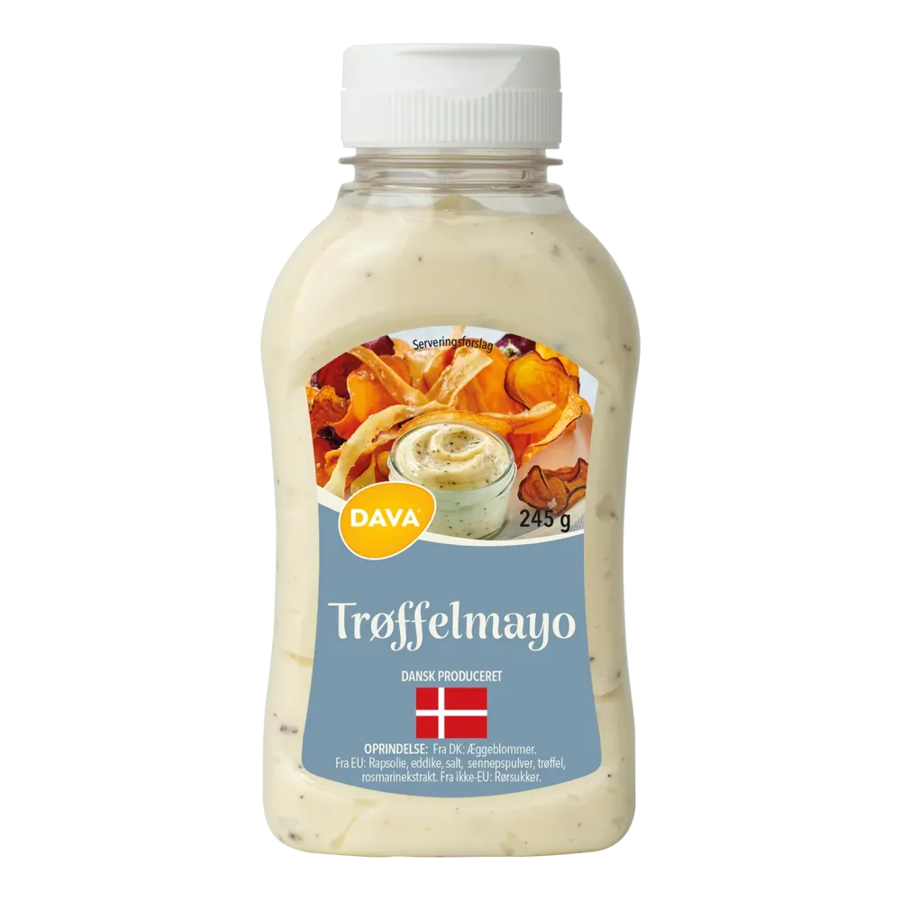 DAVA tryffelmajon 245 g, pressa