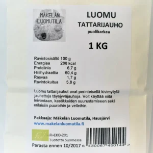 Bovetemjöl, halvgrovt, 1 kg