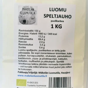 Dinkelmjöl, halvgrovt, 1 kg