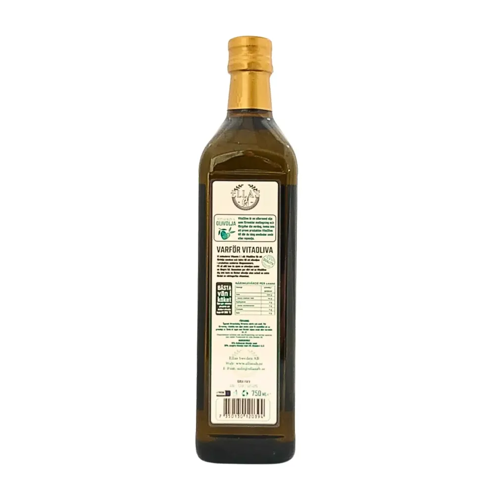 Ellas VitaOliva Olivolja Glas 750ml