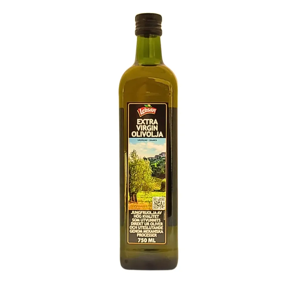 Olivolja Extra Virgin Lebsan 750 ml – Förstklassig Spansk Olivolja