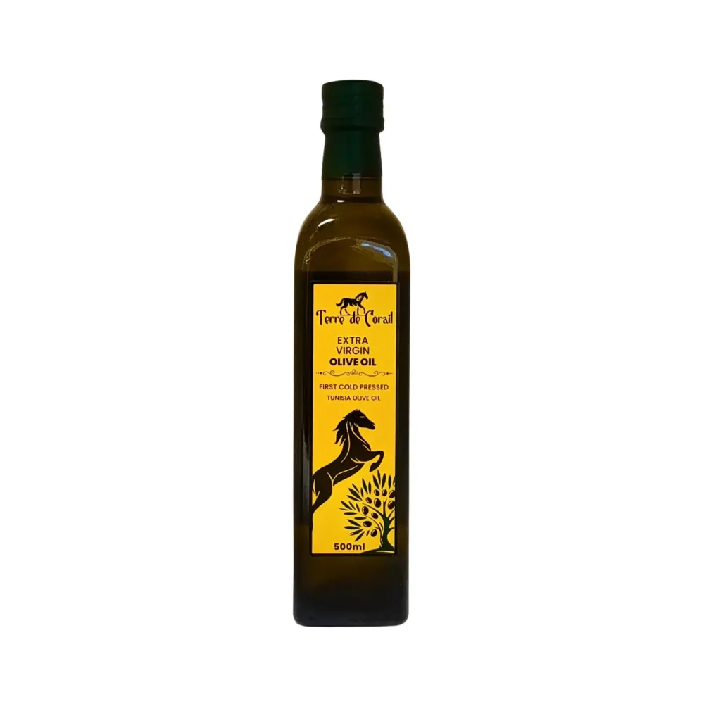 Terre De Corial Extra Virgin Olivolja – 500 ml av ren, tunisisk kvalitet!