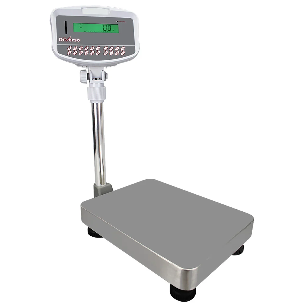 Elektronisk våg i rostfritt stål med pelare, 32Kg x 1g Professional Chef