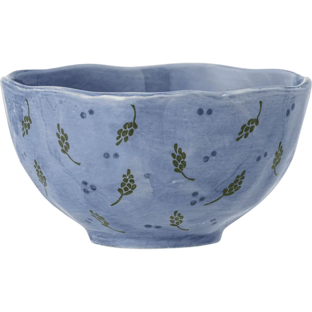 Bloomingville Pippine Bowl Indigo Stengods ⌀13 cm