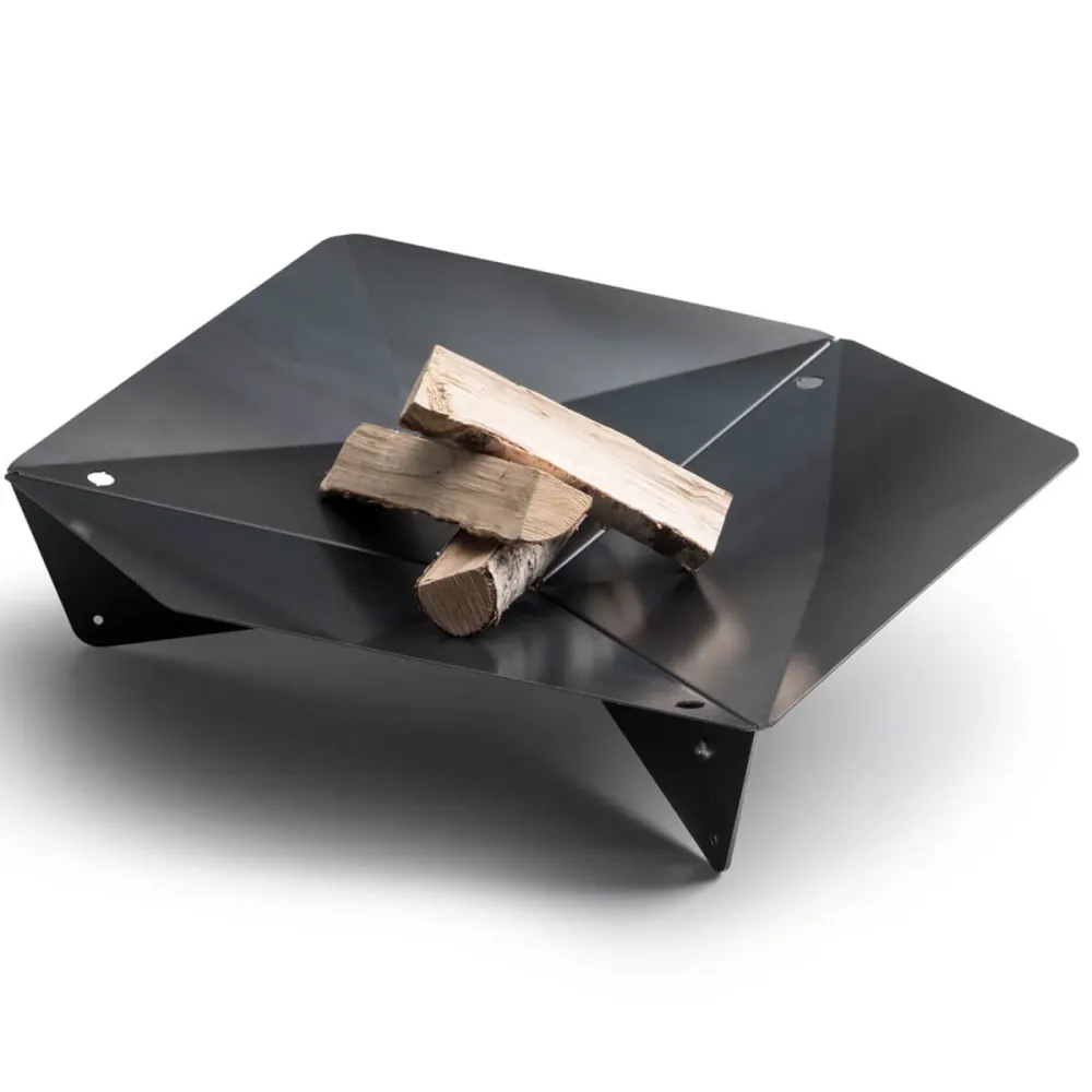 TRIPARTITE fire bowl 90 - Cortenstål Ø90xH24 cm