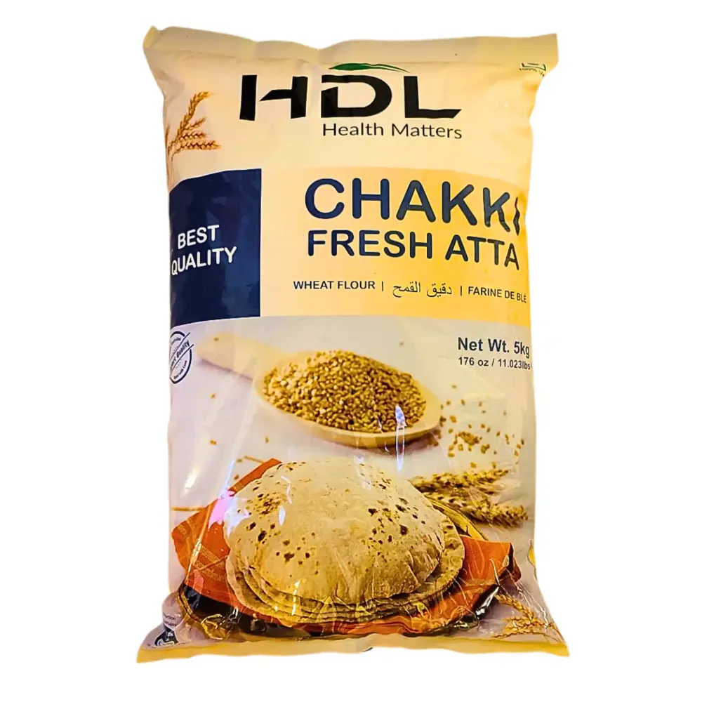 HDL Chakki Atta Chapati Mjöl 5kg – Grunden till mjuka och smakrika chapatis!