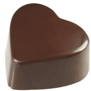 Form för 24 chokladpraliner - Hjärta