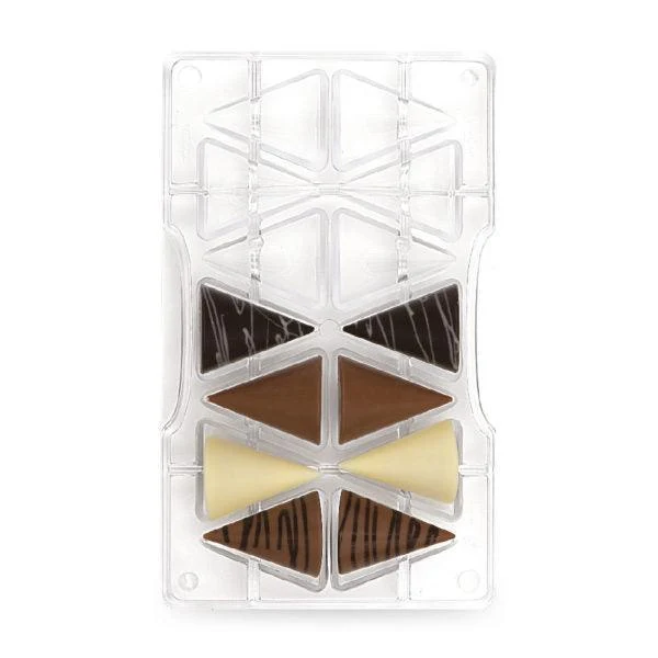 Form för 14 chokladpraliner - Koner