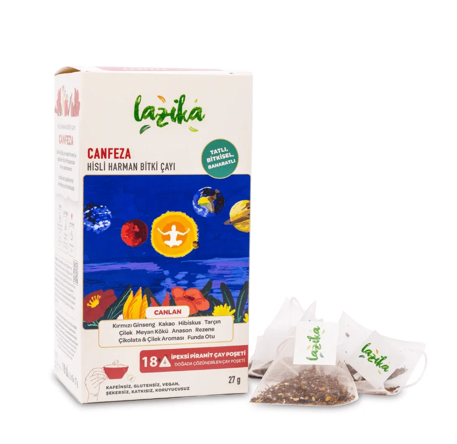 Lazika Energizing Örtte - 18 tepåsar