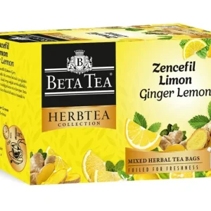 Beta te ingefära citron örtte - 20 tepåsar