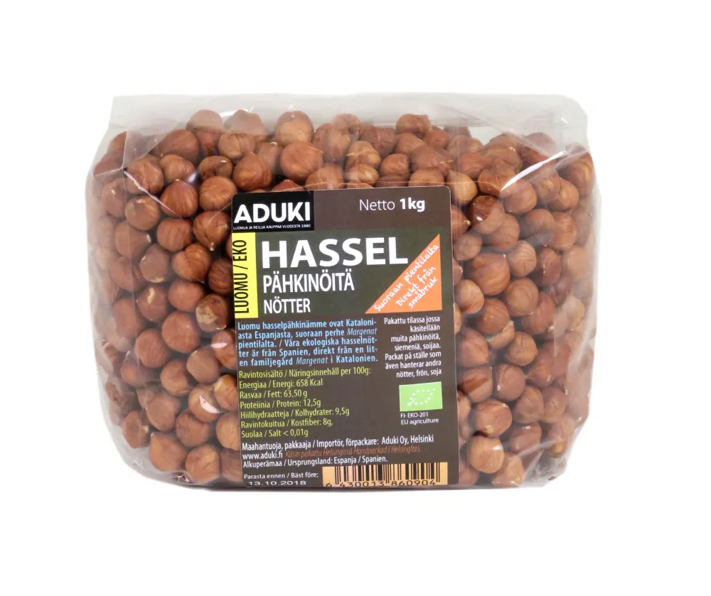 Hasselnötter, 1 kg