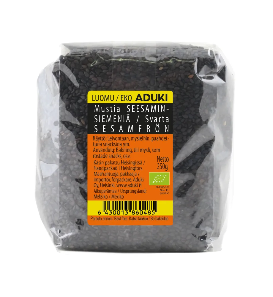 Svarta sesamfrön, 250 g