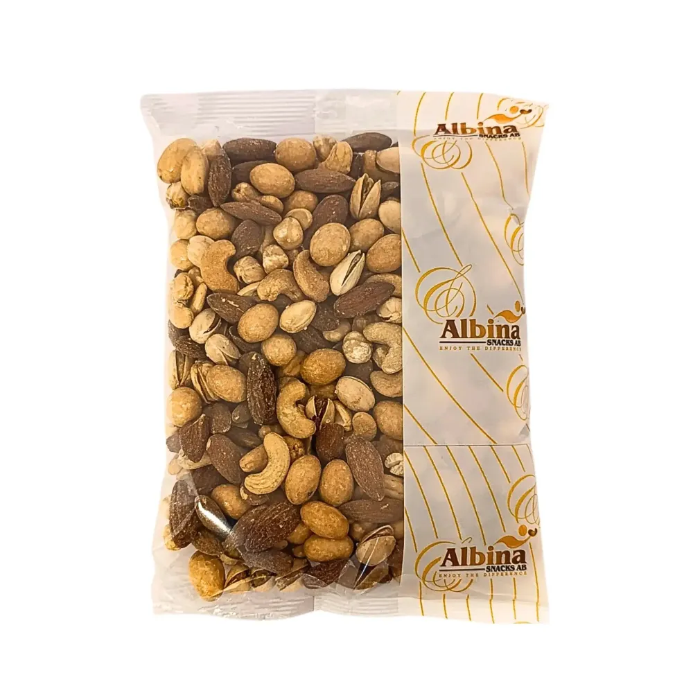Albina Saltade och Rostade Mix Nötter 500g
