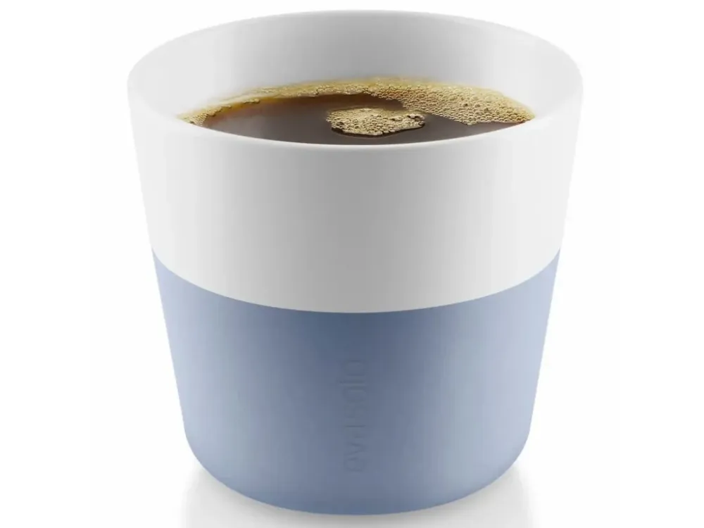 Eva Solo Caffe lungo-mugg, ordna i 2 delar, 330 ml, blå