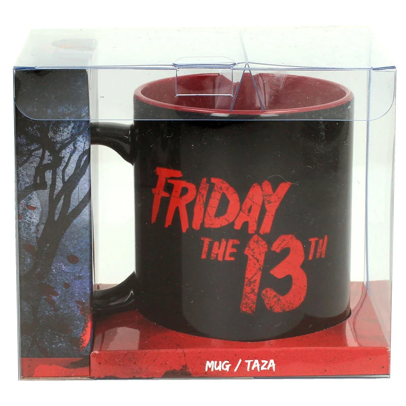 Friday 13th Mug – Keramisk Kopp med Skrämmande Design