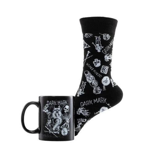 HARRY POTTER - Shadowy Mark - Mug 315ml and Socks 41-45