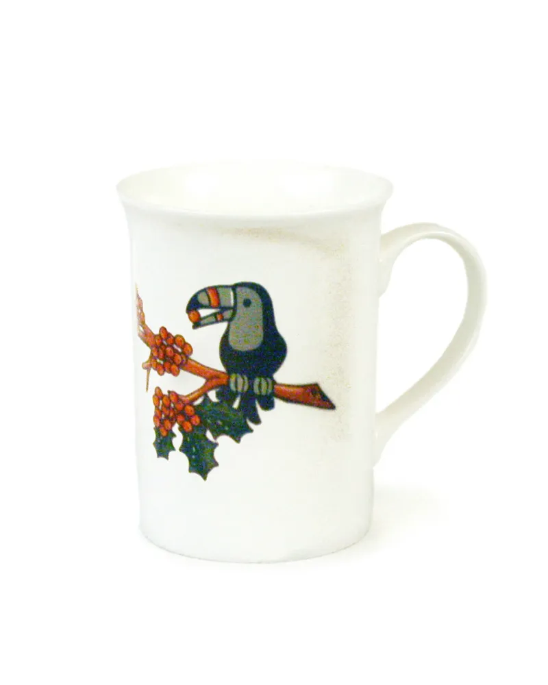 Kaffemugg Rönnbär Porslin Motiv 30cl