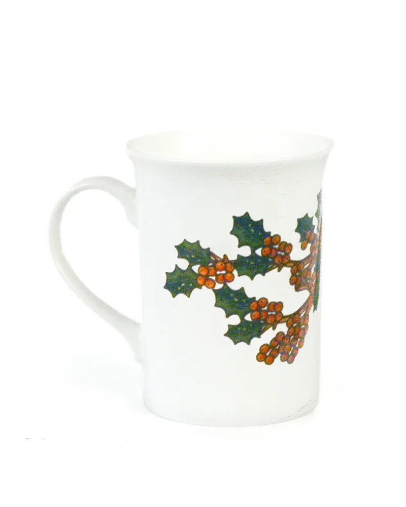 Kaffemugg Rönnbär Porslin Motiv 30cl