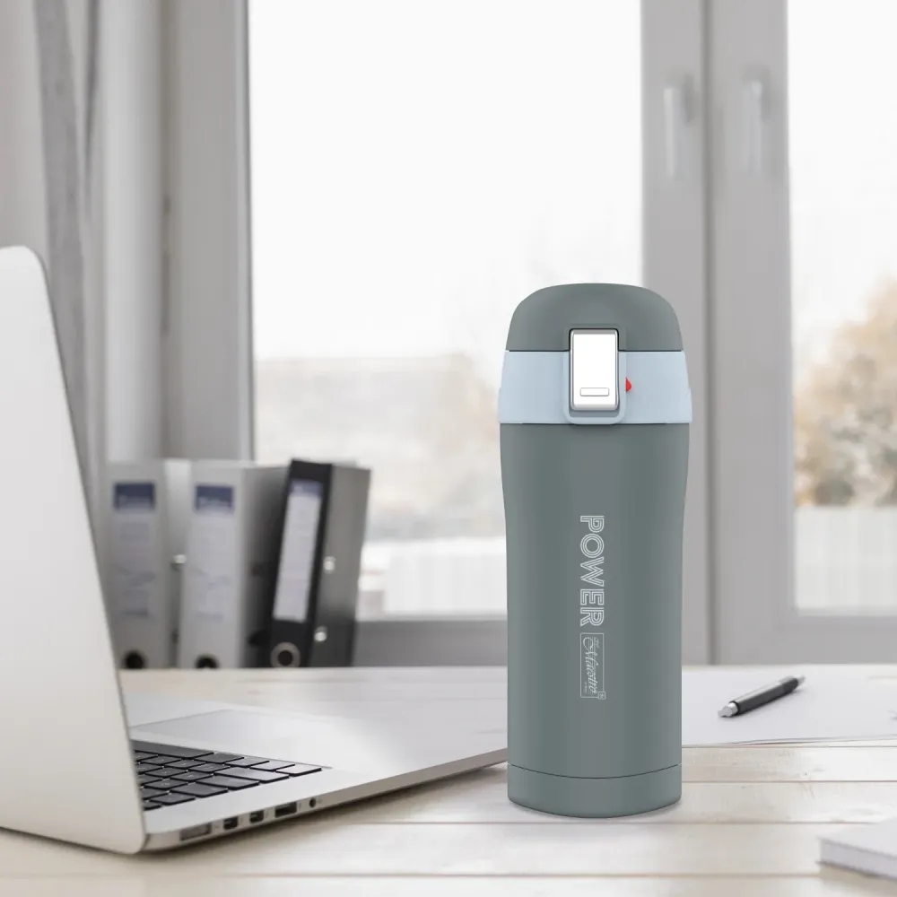 Power Thermos Mug Kaffemugg Thermos Mug Fodrad flaska i rostfritt stål för varma eller kalla drycker 300 ml