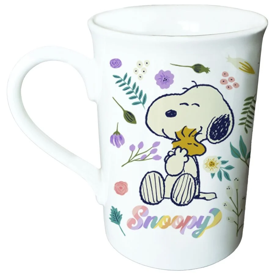 Snoopy Mugg 330ml – Keramisk Kaffe- och Tekopp