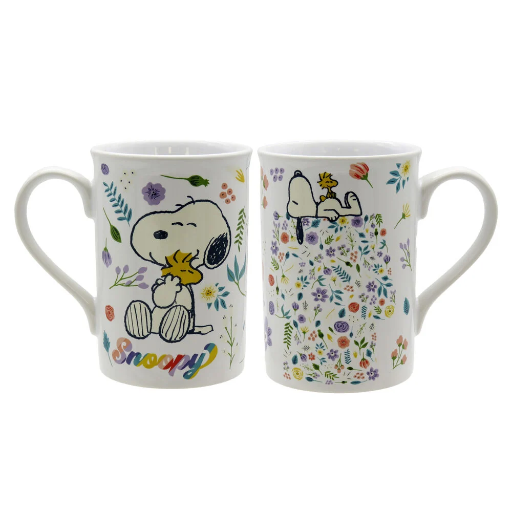 Snoopy Mugg 330ml – Keramisk Kaffe- och Tekopp